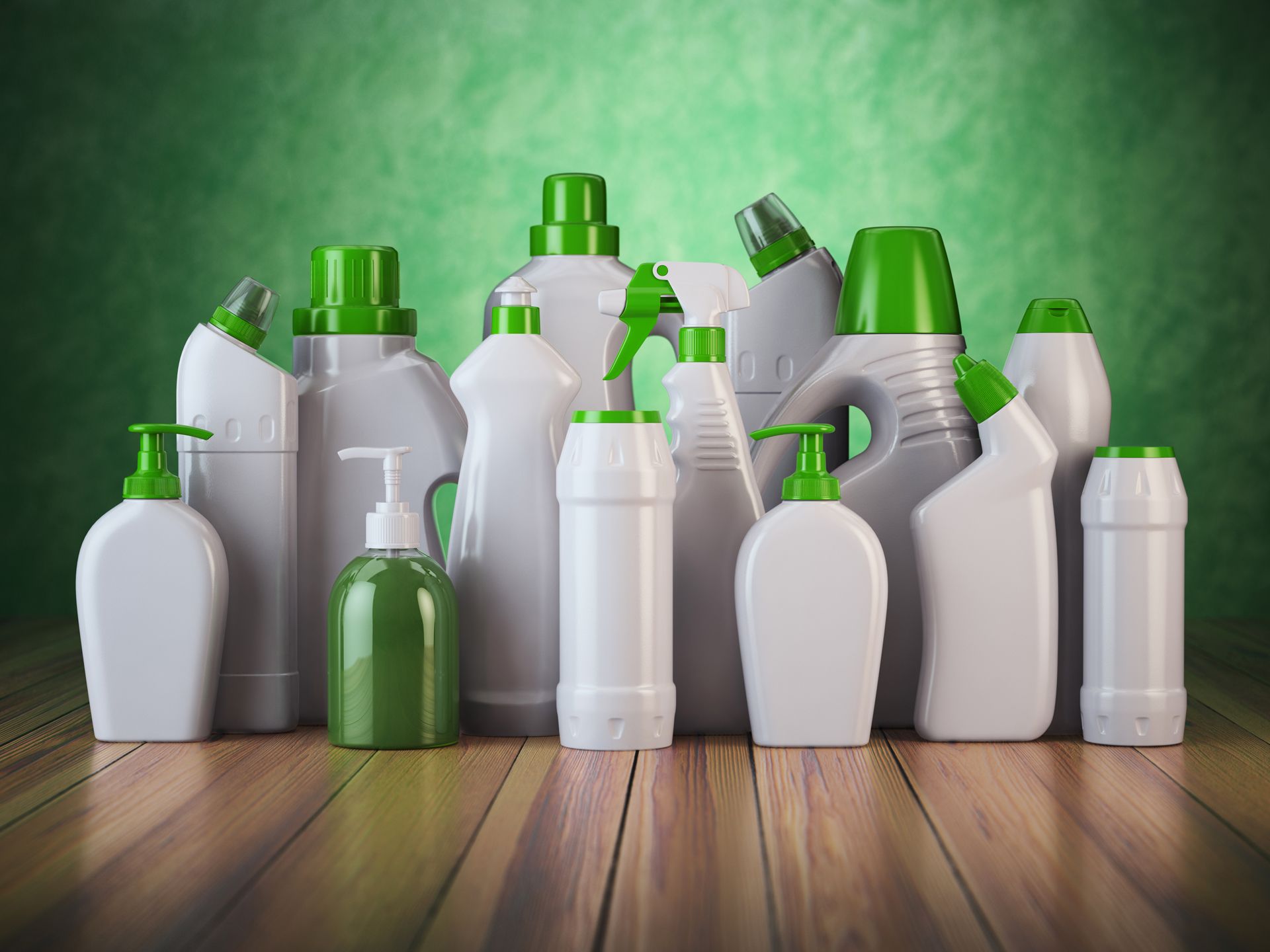 Green cleaning supplies