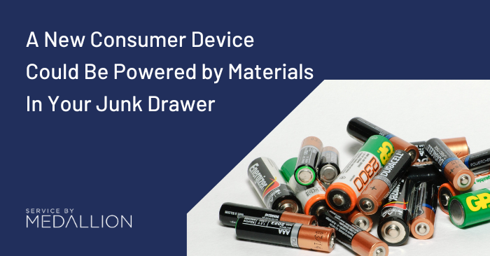 A New Consumer Device Could Be Powered by Materials In Your Junk Drawer