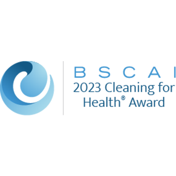 BSCAI 2023 Cleaning for Health Award Logo
