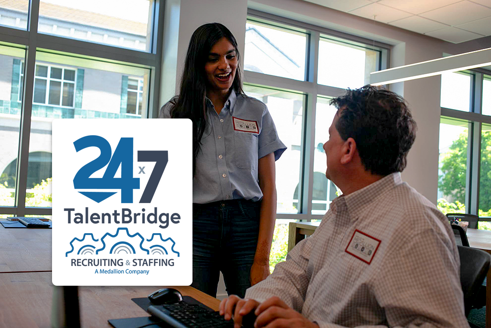 Talent Bridge 24/7 Recruiting and Staffing logo
