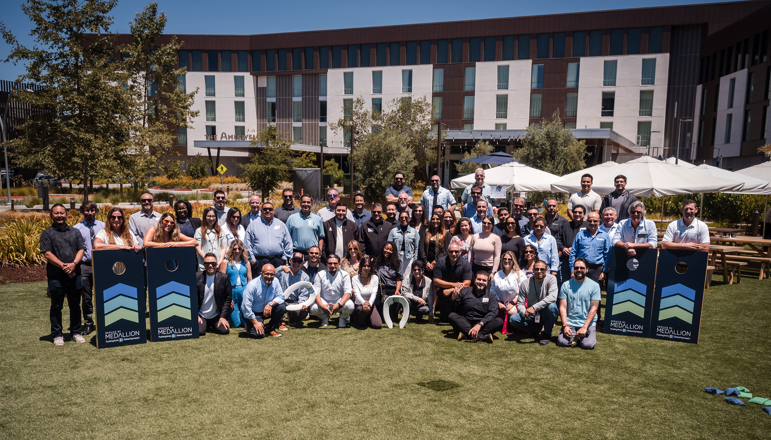 Service by Medallion Bay Area corporate headquarters team photo.